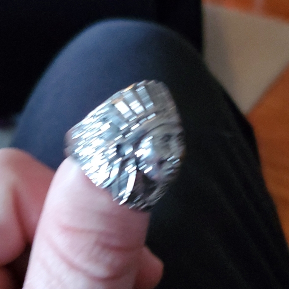 Indian / Chief head ring - Picture 2 of 4